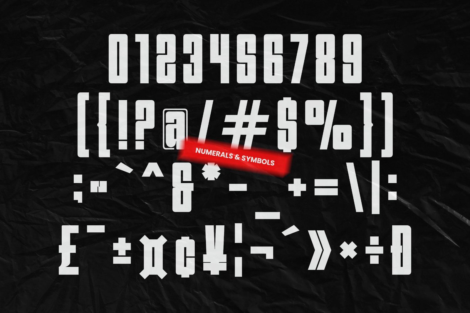 Mont Blanc - Condensed Sans Serif