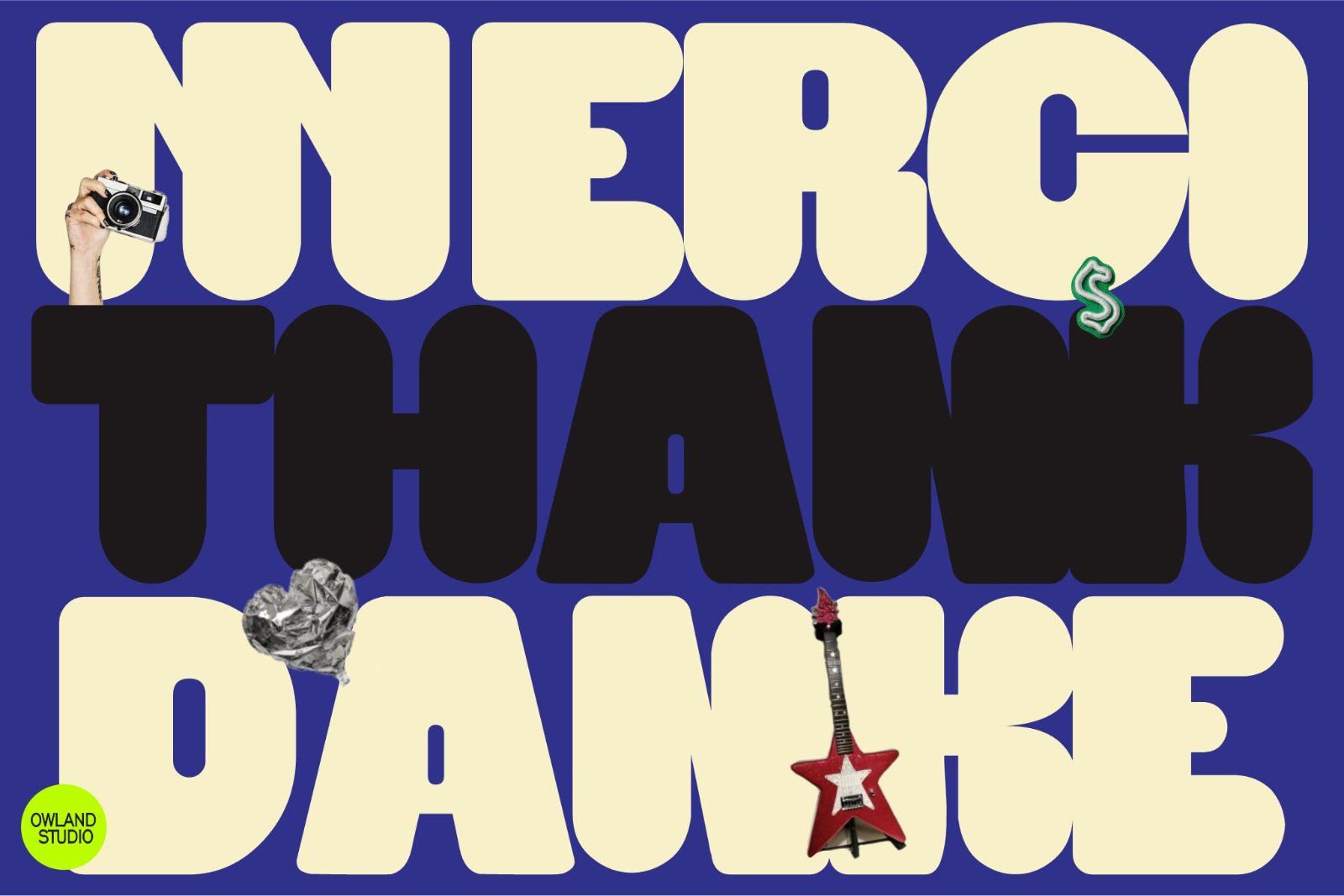 MIDNIGHT PARADISE - BOLD SANS SERIF