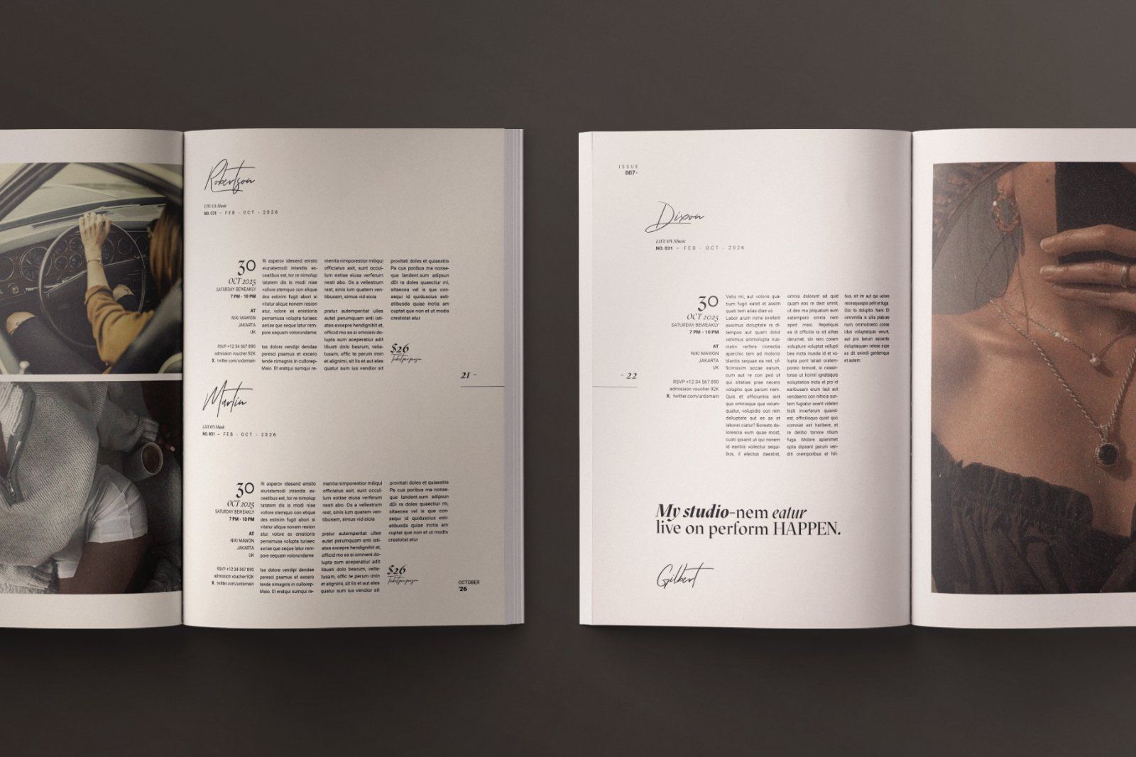 The Life Style Magazine Template