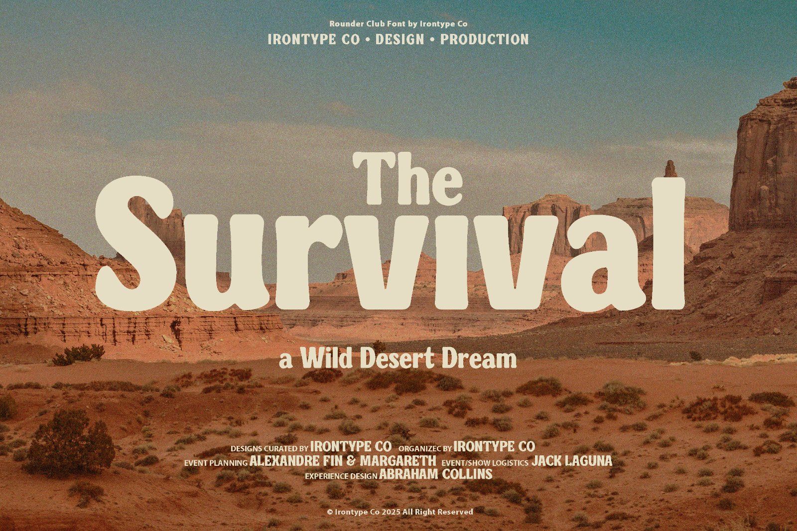 Rounder Club - Retro Bold Typeface