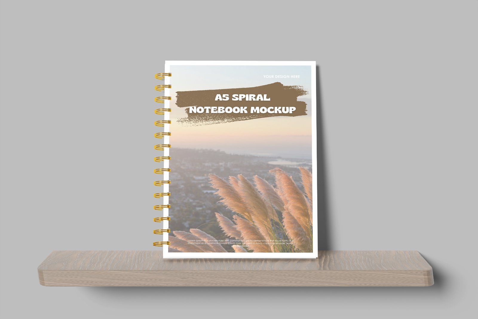 Notebook Spiral Mockup — image 10