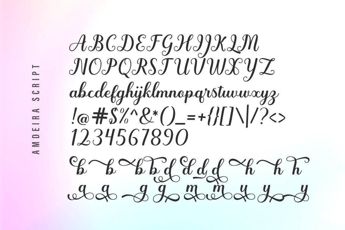 Amdeira Script