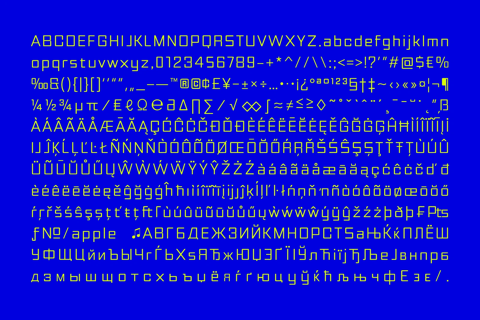 Synixon - Technology Font — image 10