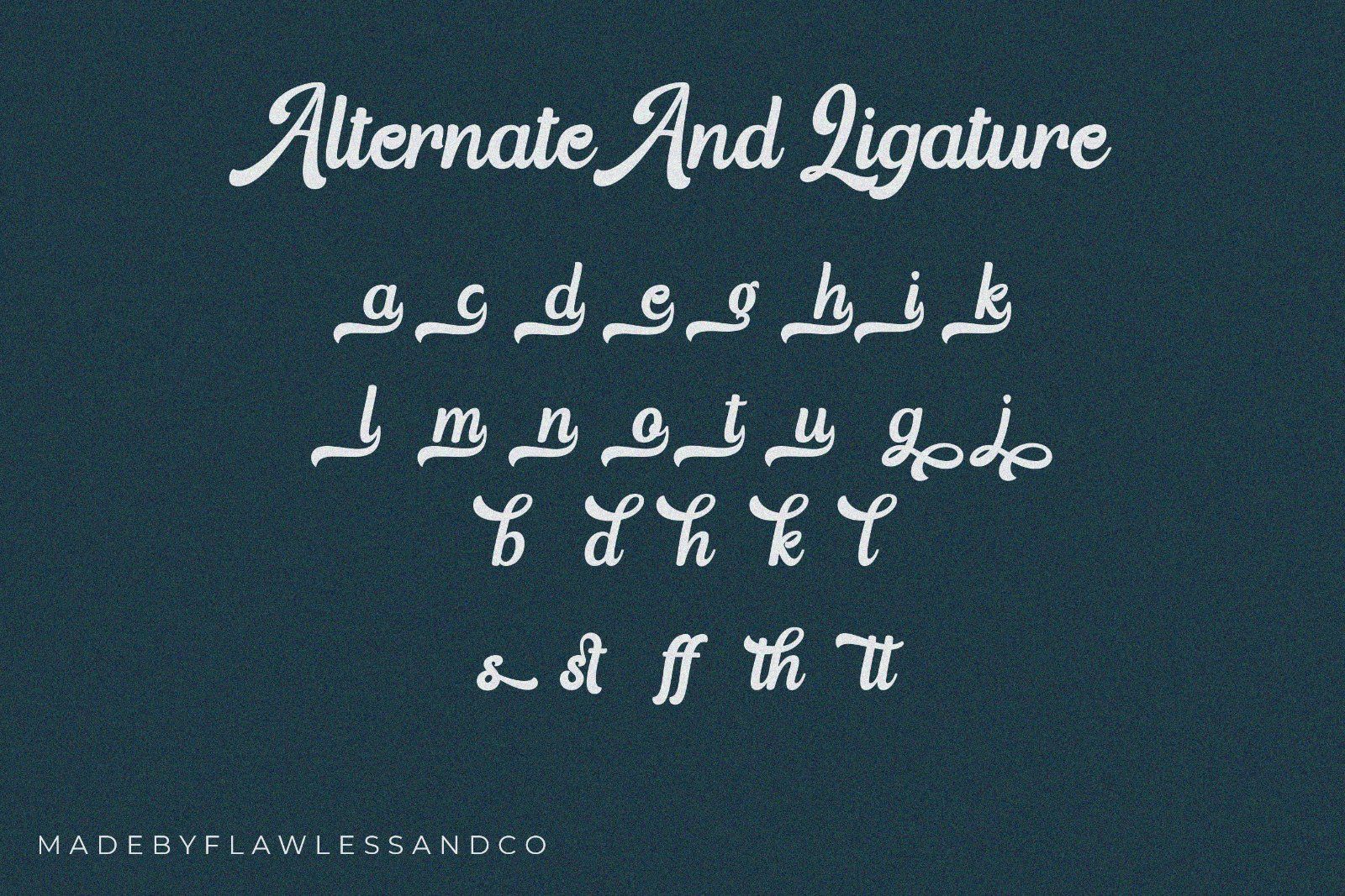 Modesty - Retro Script Font — image 10