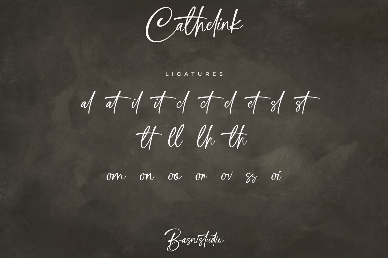 Cathlink Script Font