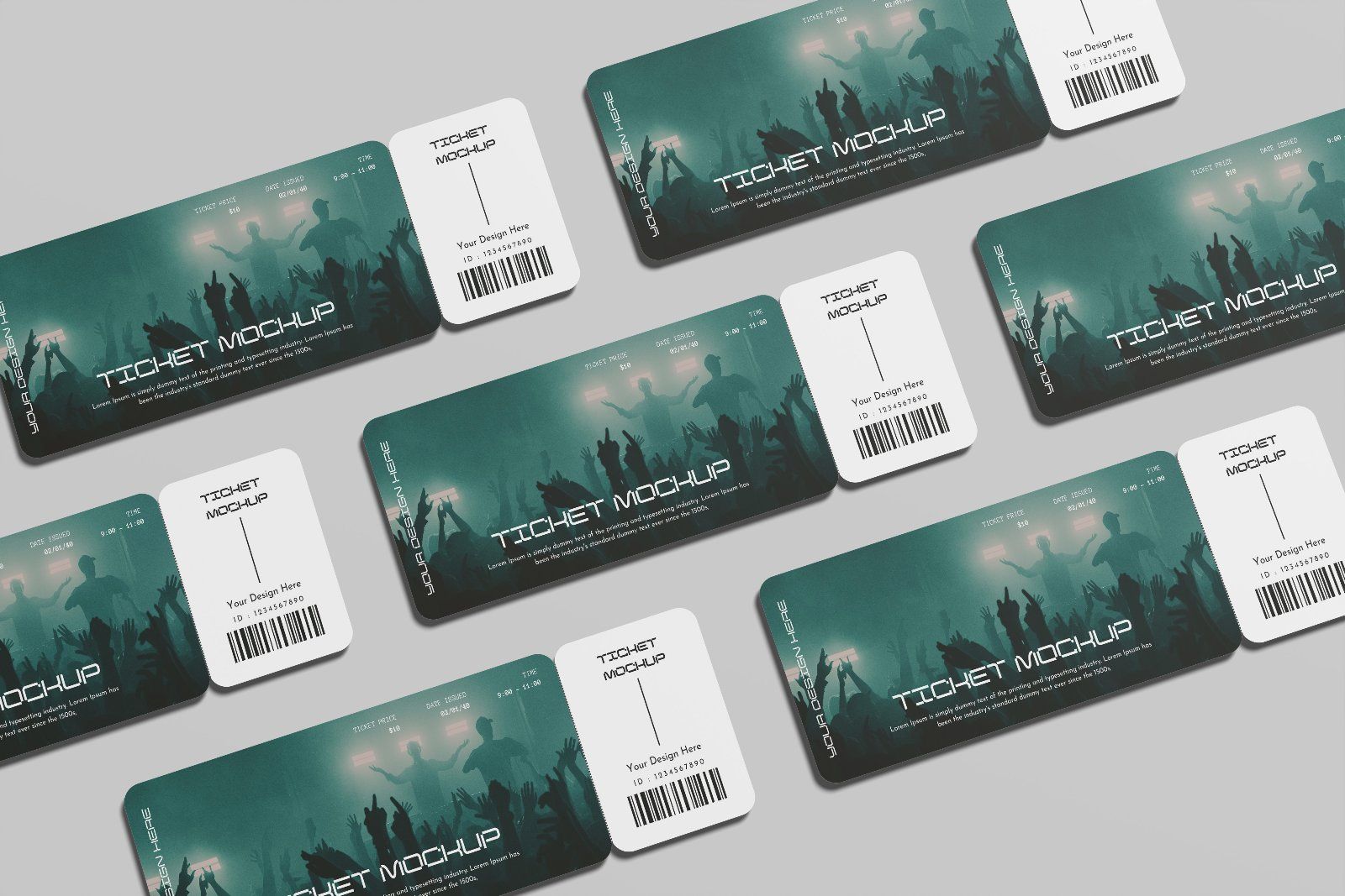 Ticket Mockup