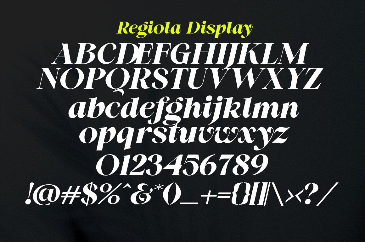 Regiola Display
