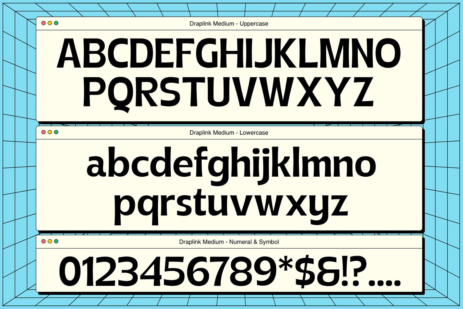 Draplink - Display Fonts — image 10