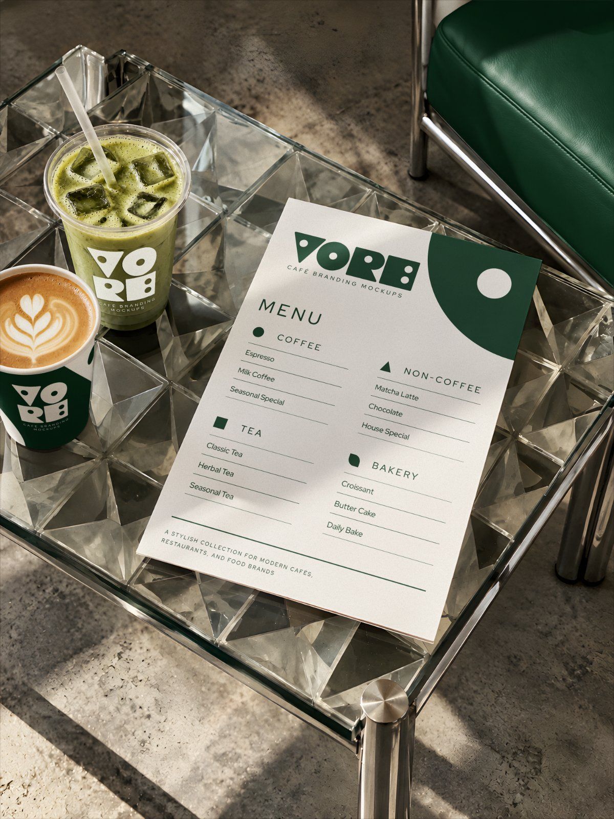 VORE — Café Branding Mockups — image 12
