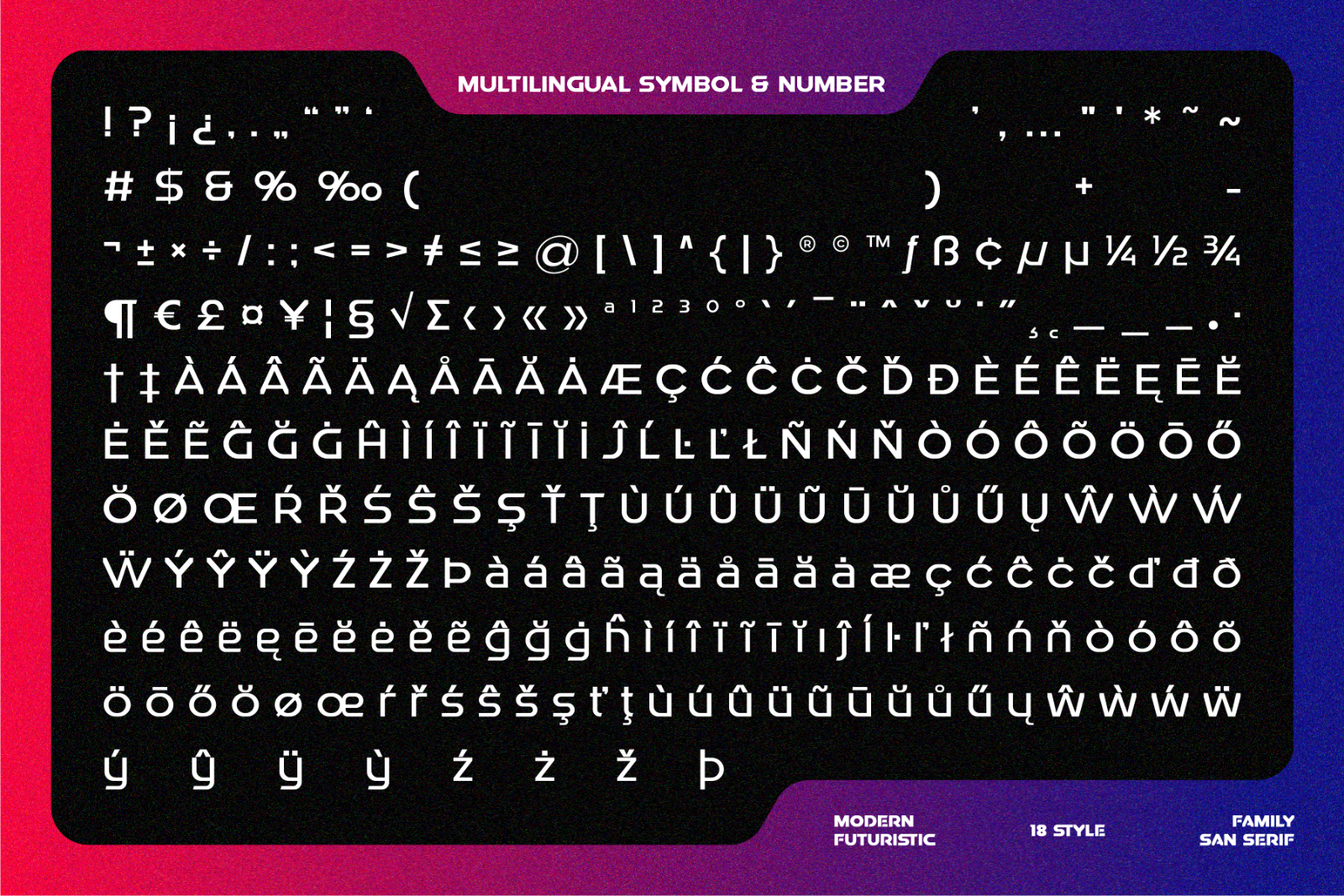 CRONOVA - Futuristic Display Typeface — image 10