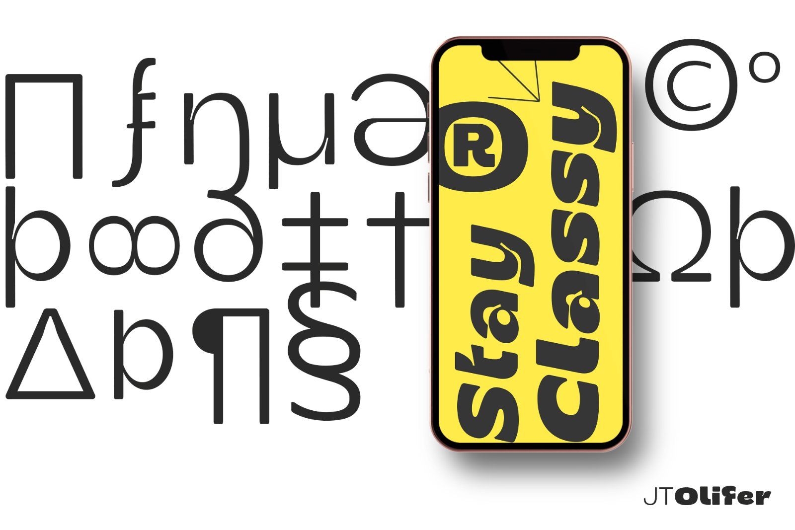 JT Olifer | 40 Font Family