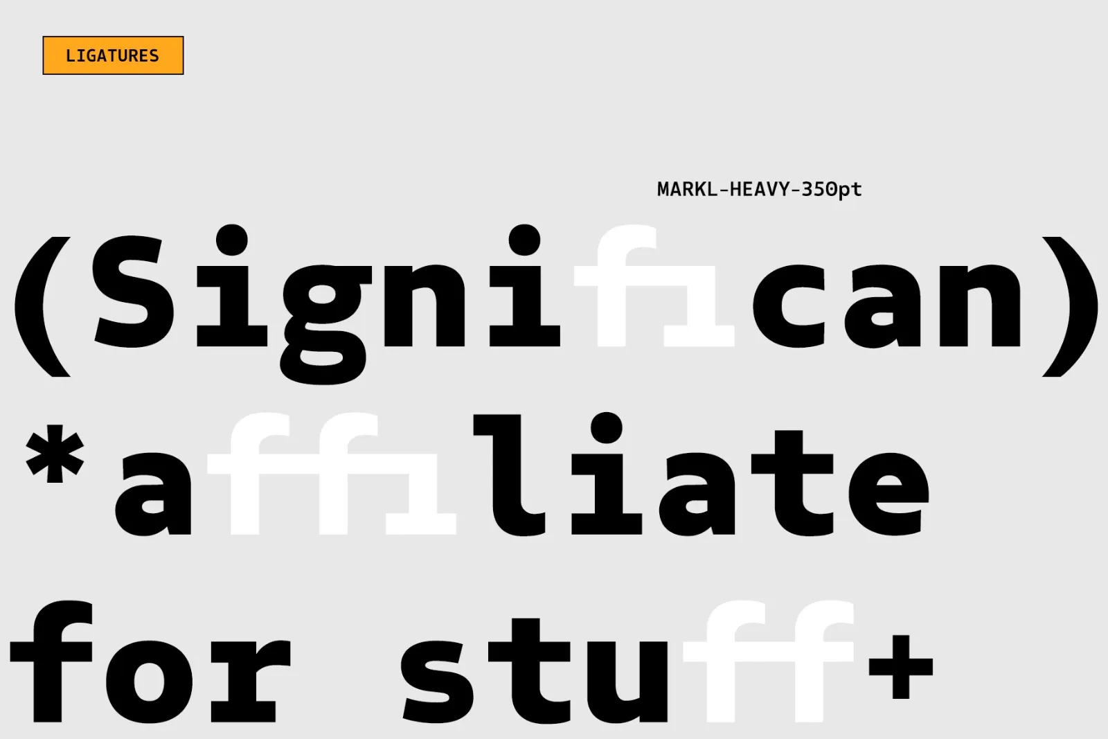 Markl Mono | Monospaced Font — image 10