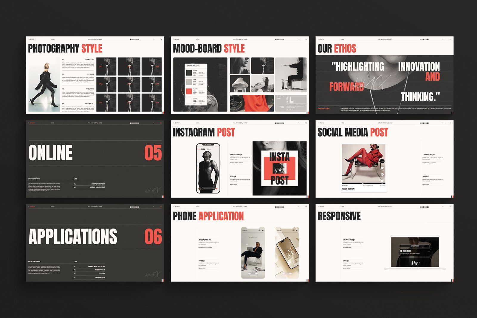 Brand Guidelines Presentation Design Template
