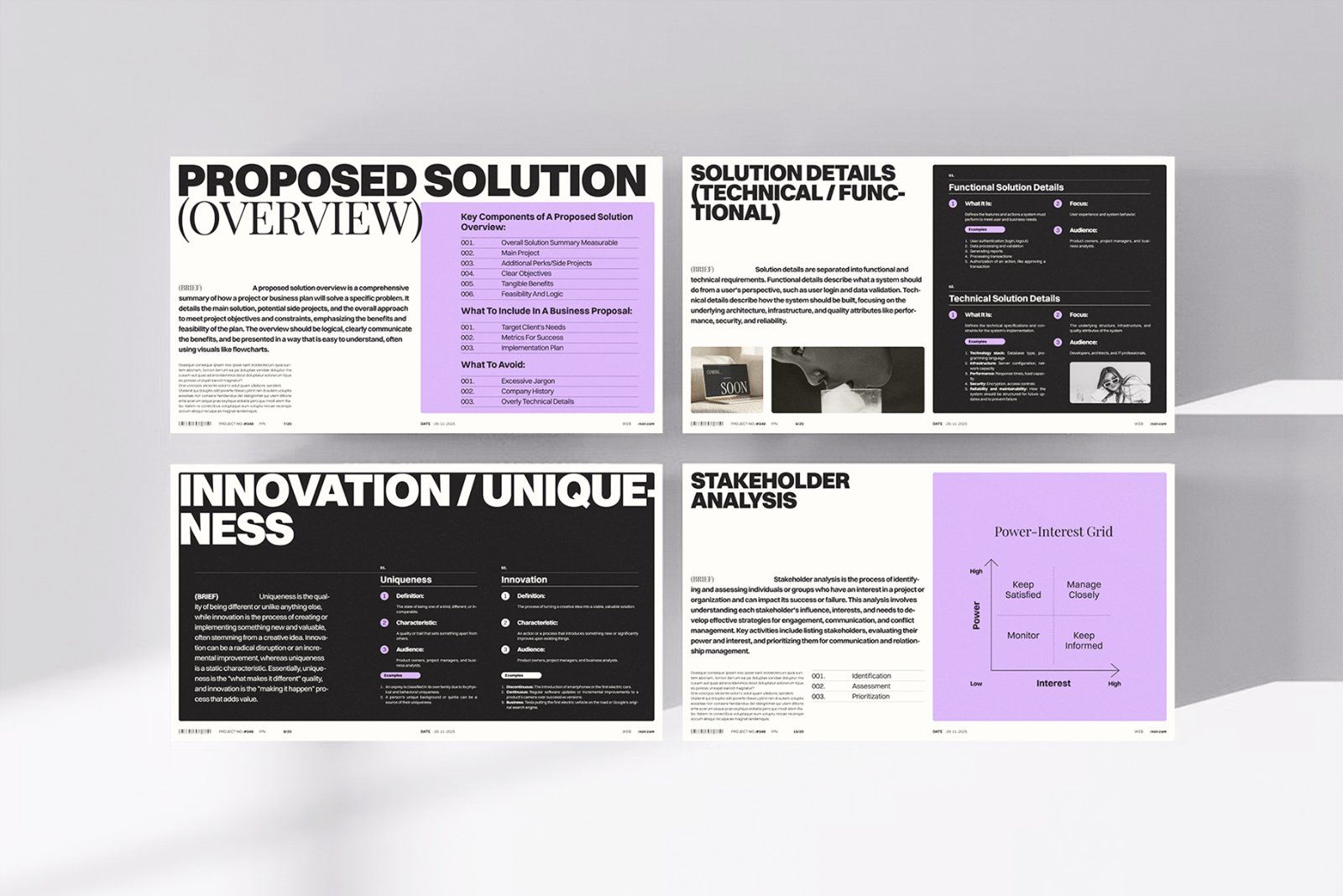 Project Proposal Presentation Template