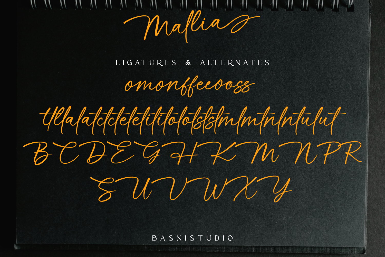 Mallia Handwritten FOnt