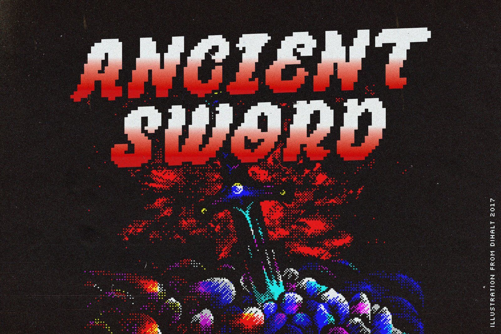 Ohleys - Pixelated Retro Games Font — image 10