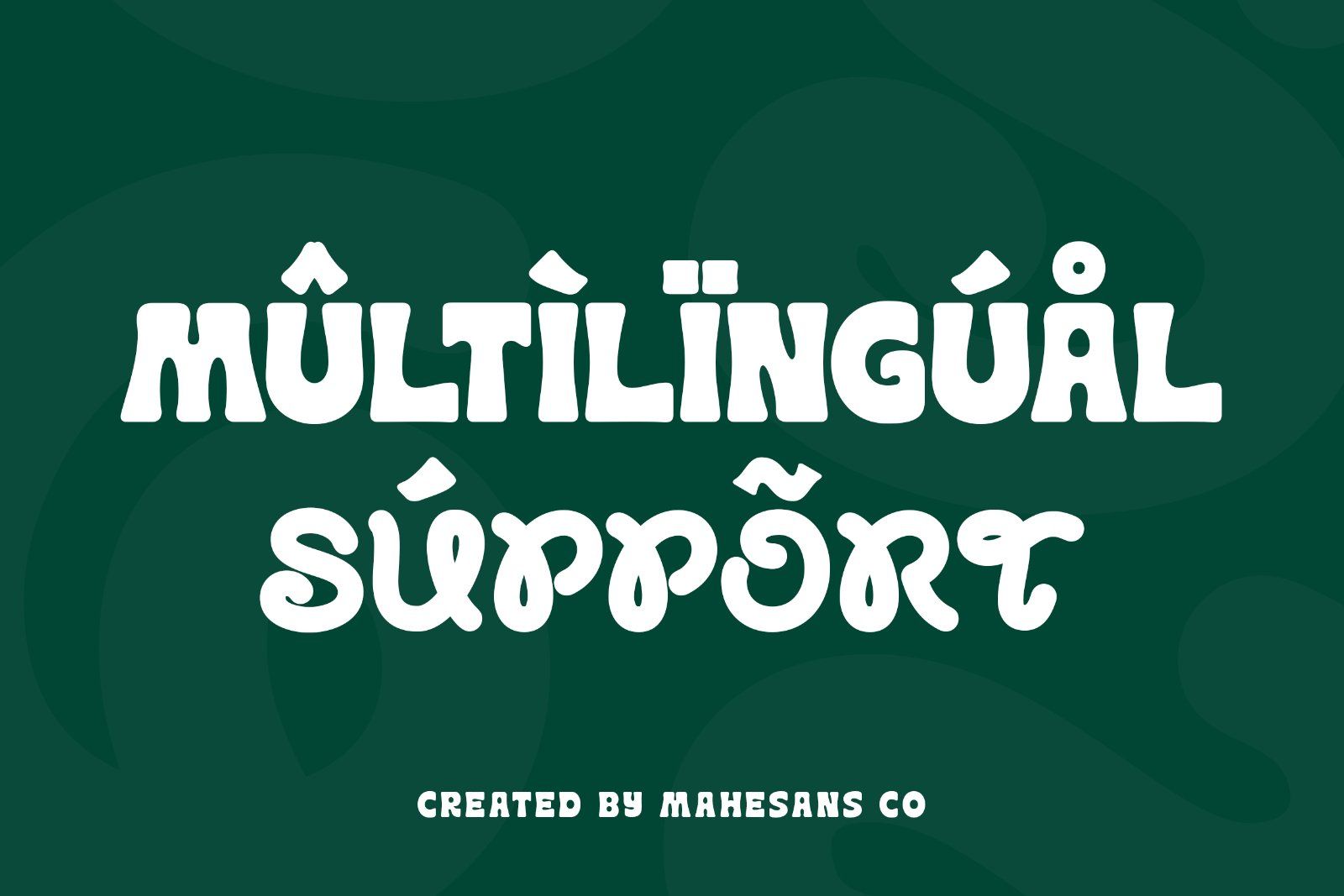 Marion - Display Combination Font