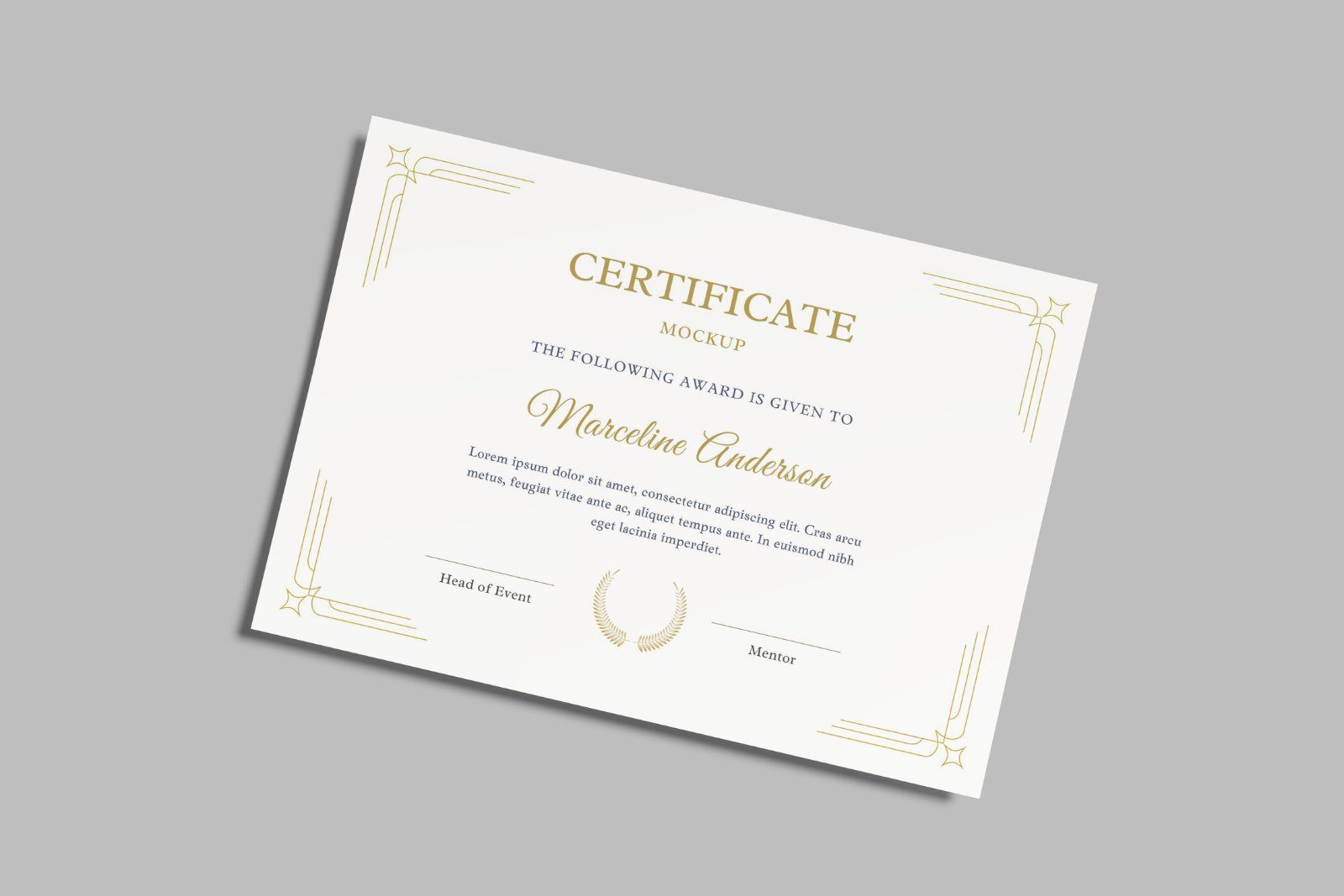 Certificate Mockup — image 10