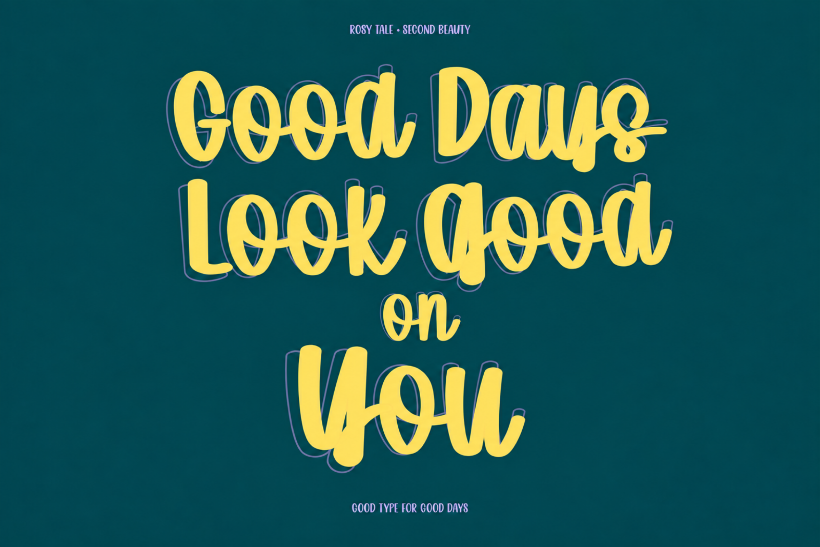 Rosy Tale — Playful Handwritten Script Font — image 10