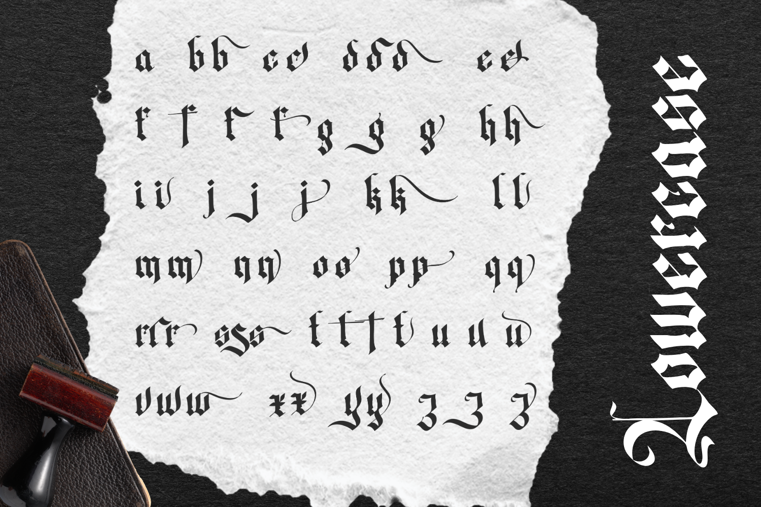 Zhatend Sildyer – Blackletter Font — image 10