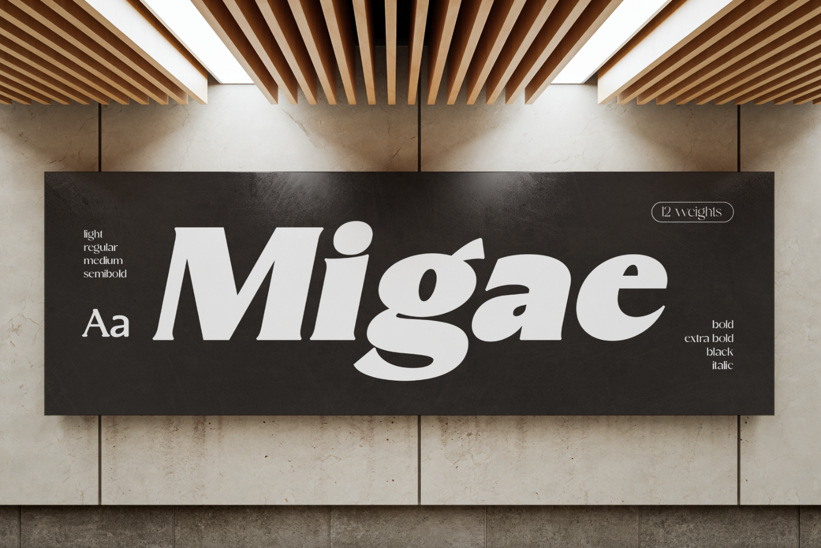 Migae | Display Font — image 11