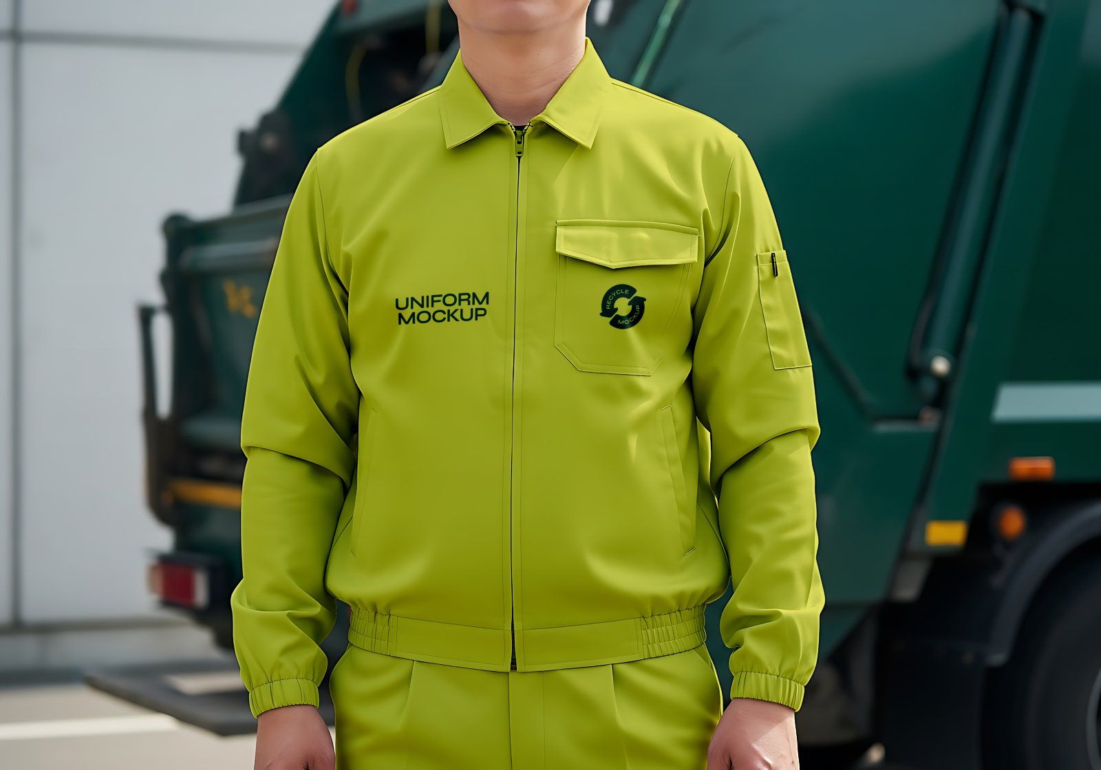 Premium Environmental Branding 15 PSD Mockups for Waste & Recycling Services