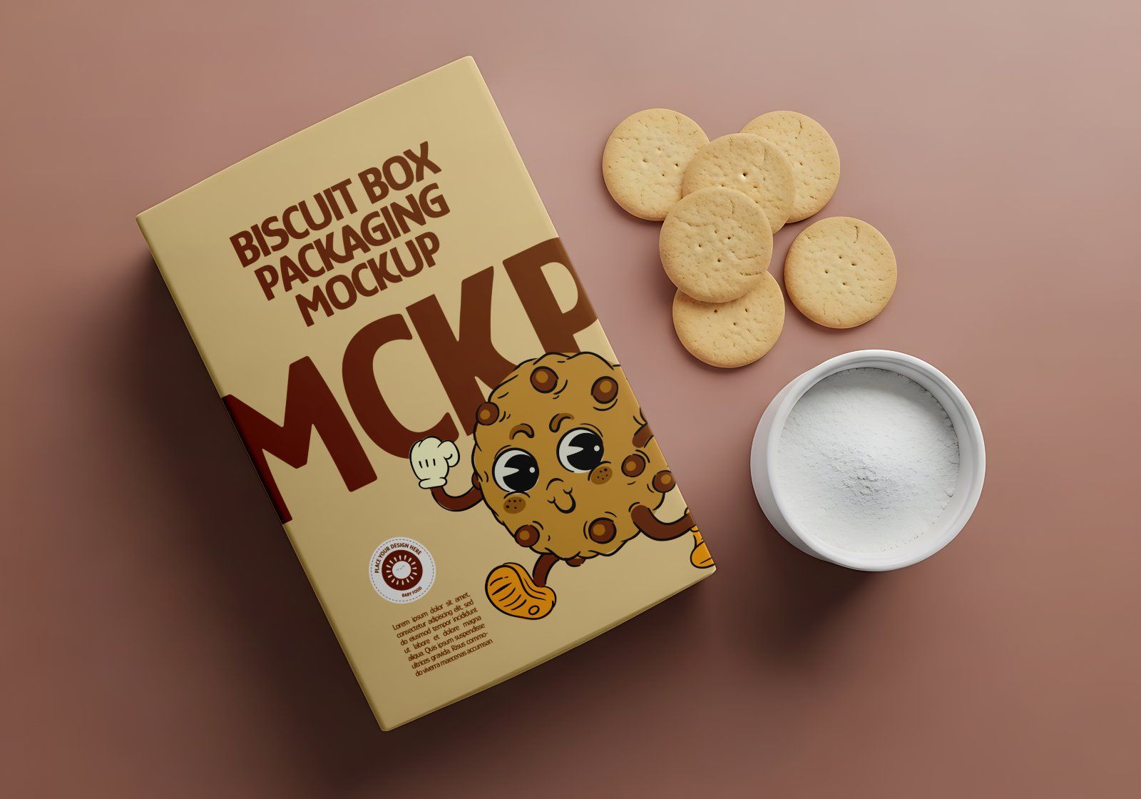 15 Premium Baby Food Packaging PSD Mockup Bundle For Branding