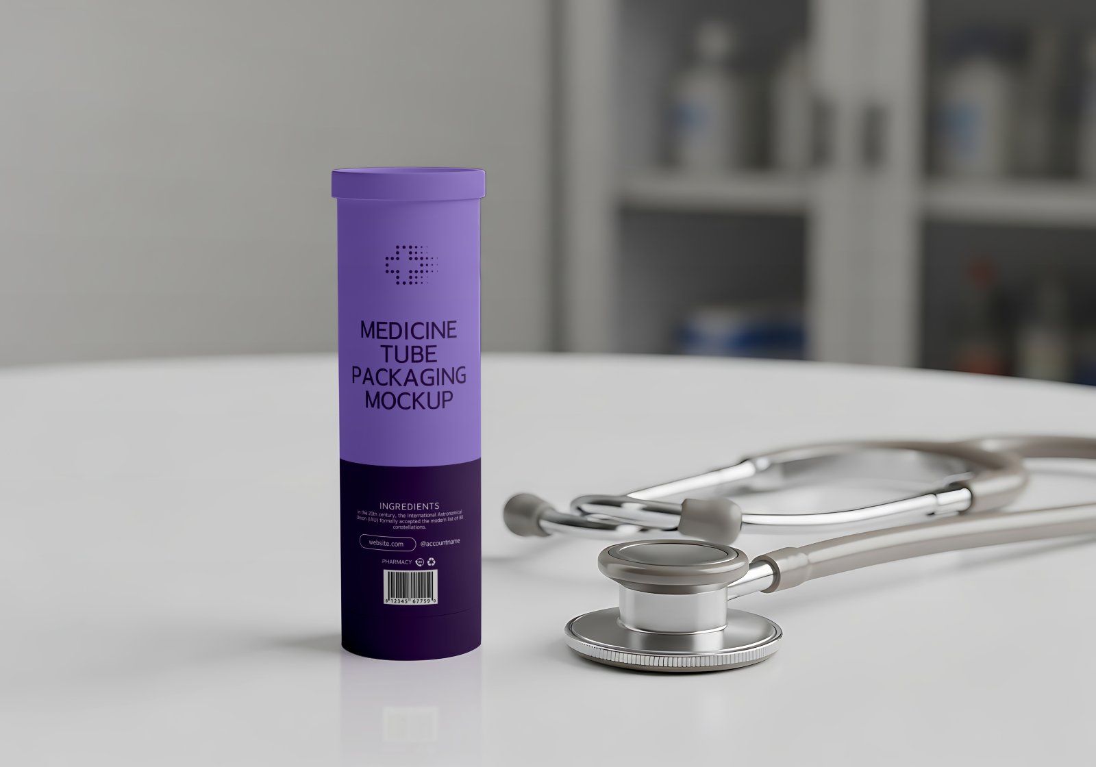 Pharmacy Branding Mockup Bundle Vol. 2 – Medical & Healthcare PSD Mockups