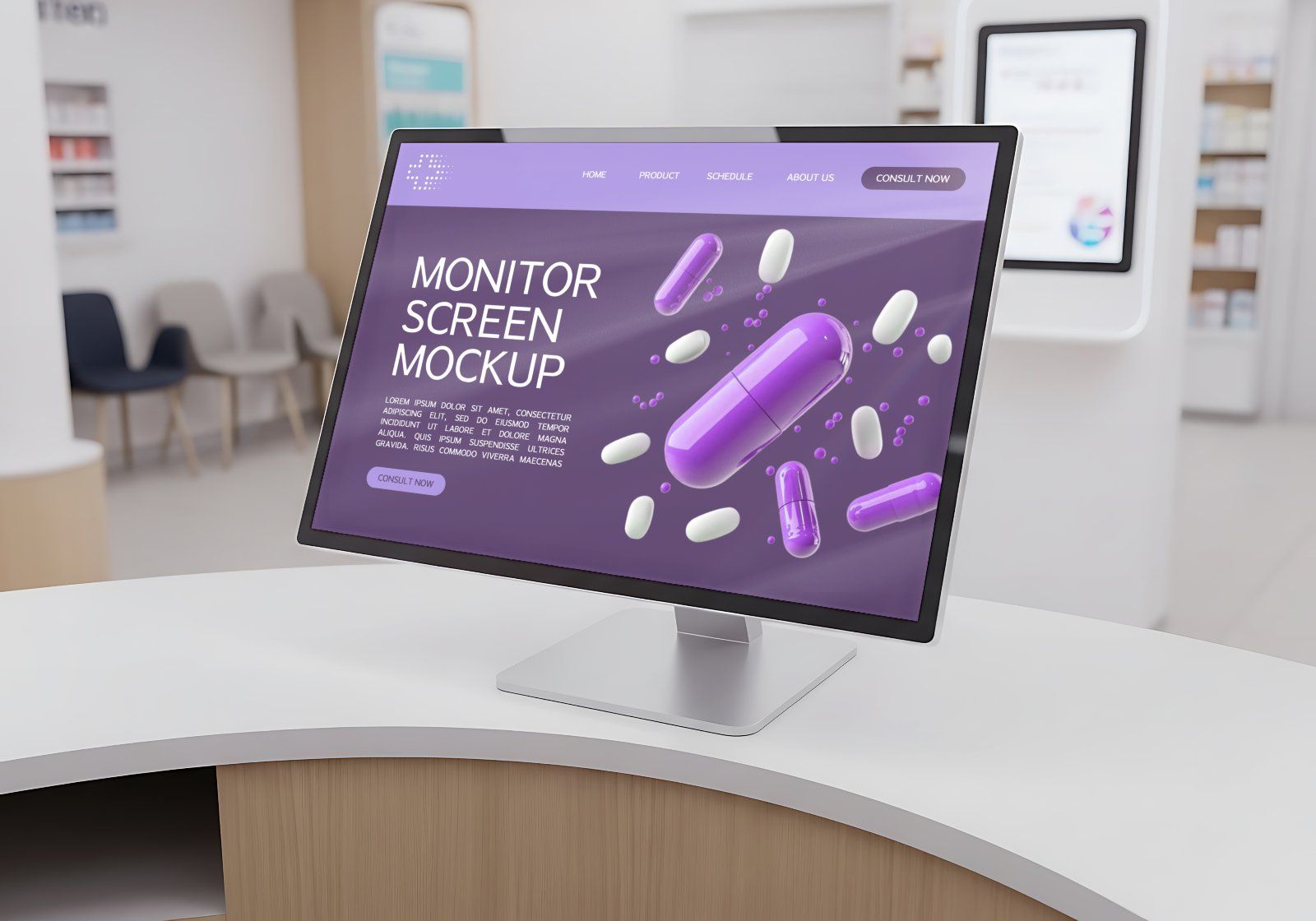 Pharmacy Branding Mockup Bundle Vol. 2 – Medical & Healthcare PSD Mockups