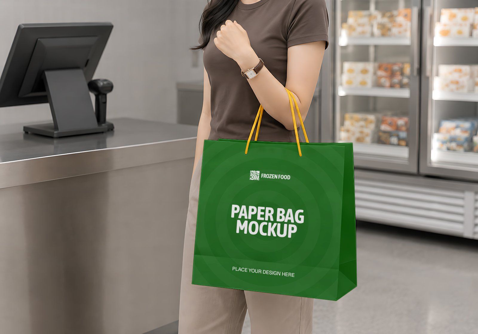 Premium Branding Frozen Food Mart Mockup — image 3