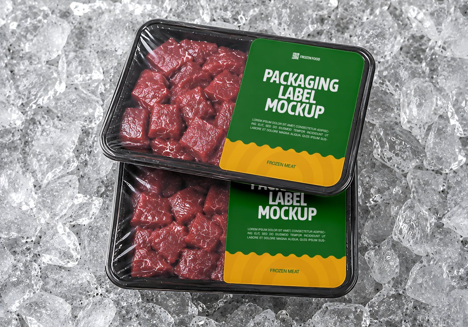 Premium Branding Frozen Food Mart Mockup — image 4