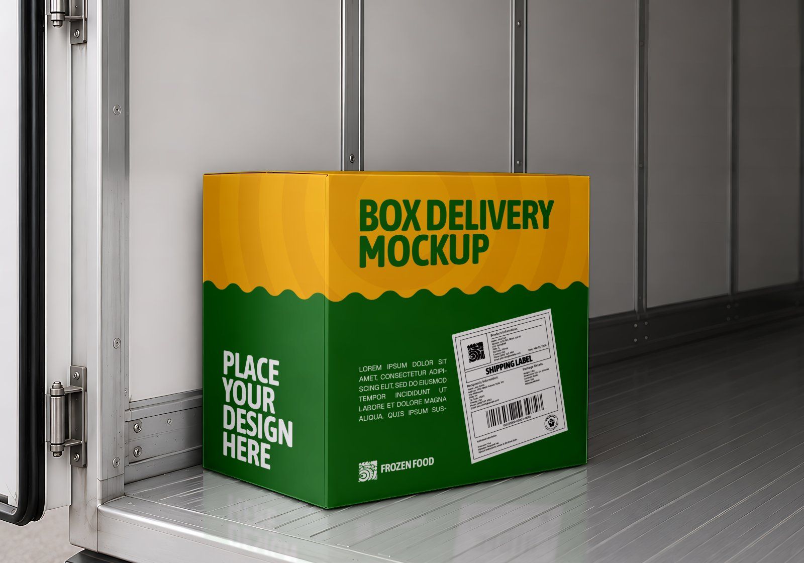 Premium Branding Frozen Food Mart Mockup — image 5