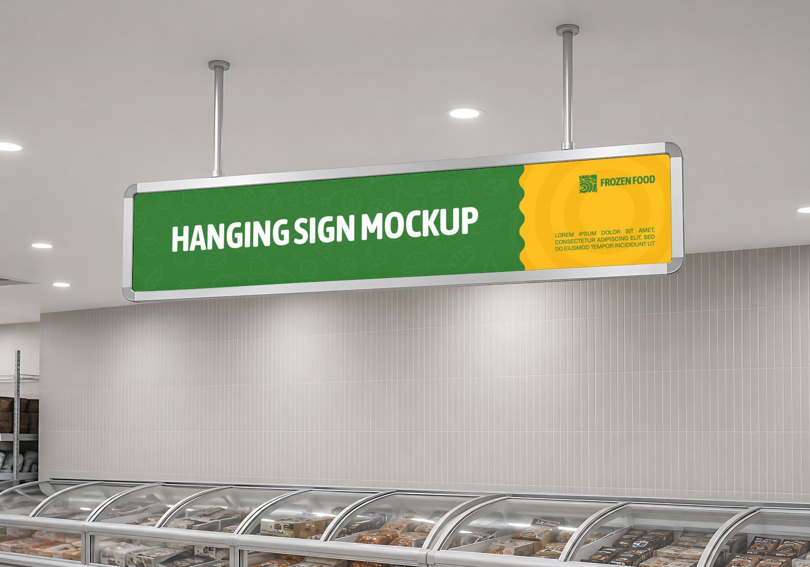 Premium Branding Frozen Food Mart Mockup — image 13