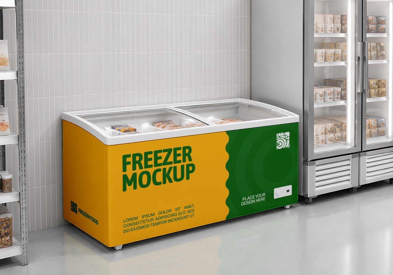 Premium Branding Frozen Food Mart Mockup — image 14