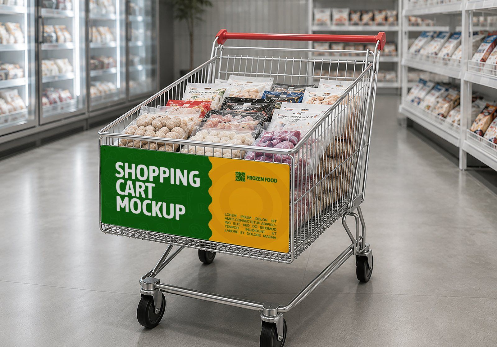 Premium Branding Frozen Food Mart Mockup — image 16