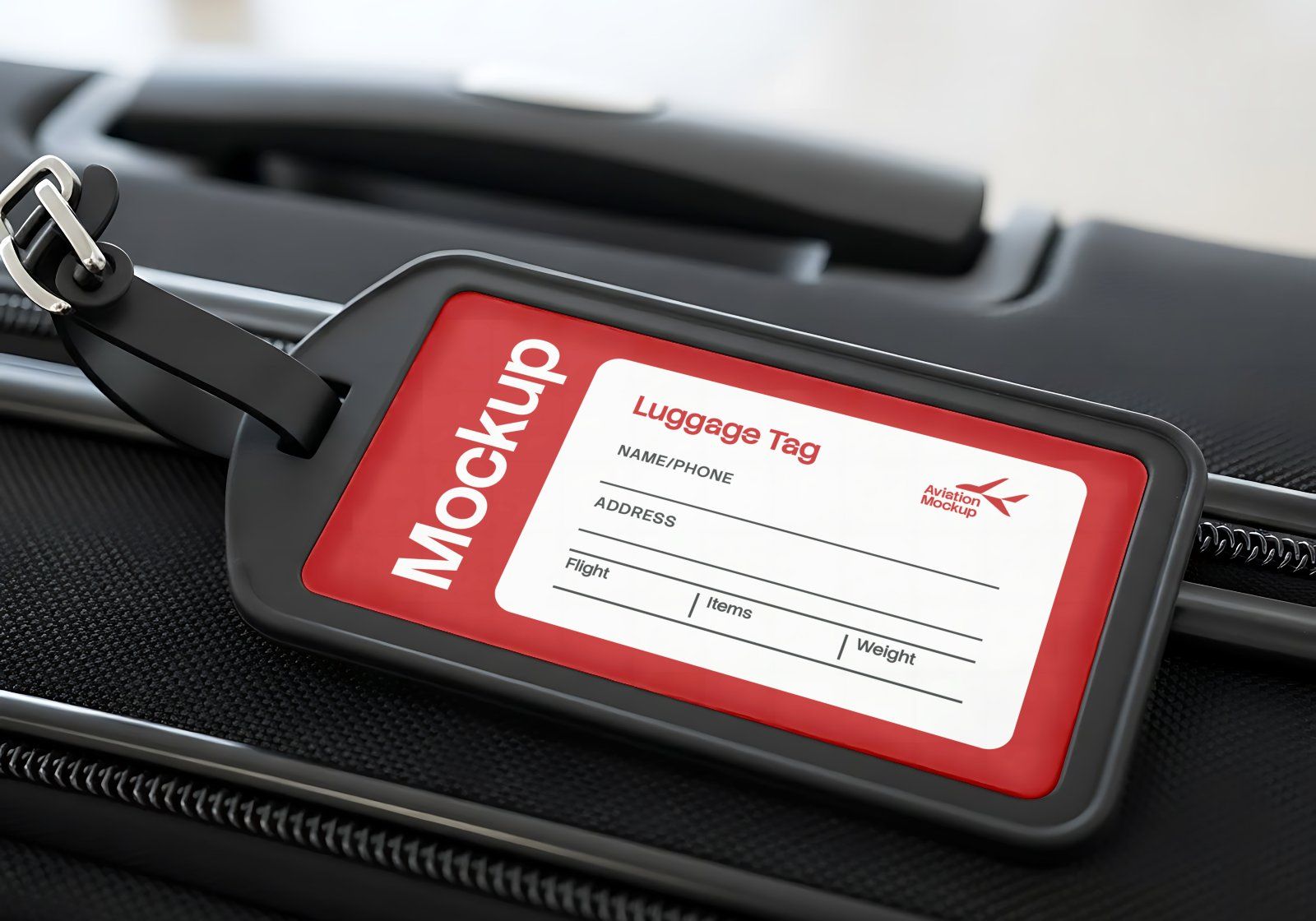 Premium Branding Aviation Mockup