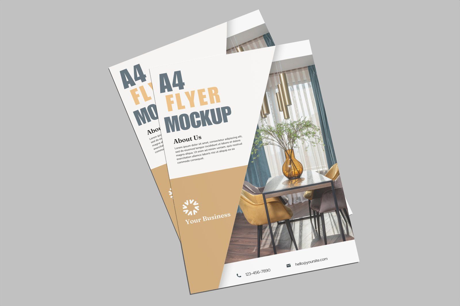 A4 Flyer Mockup