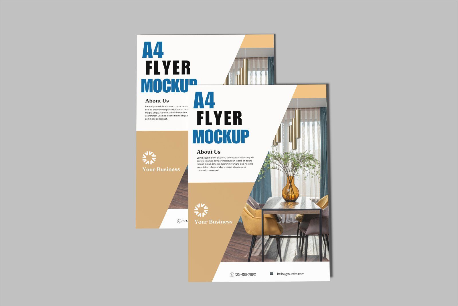 A4 Flyer Mockup