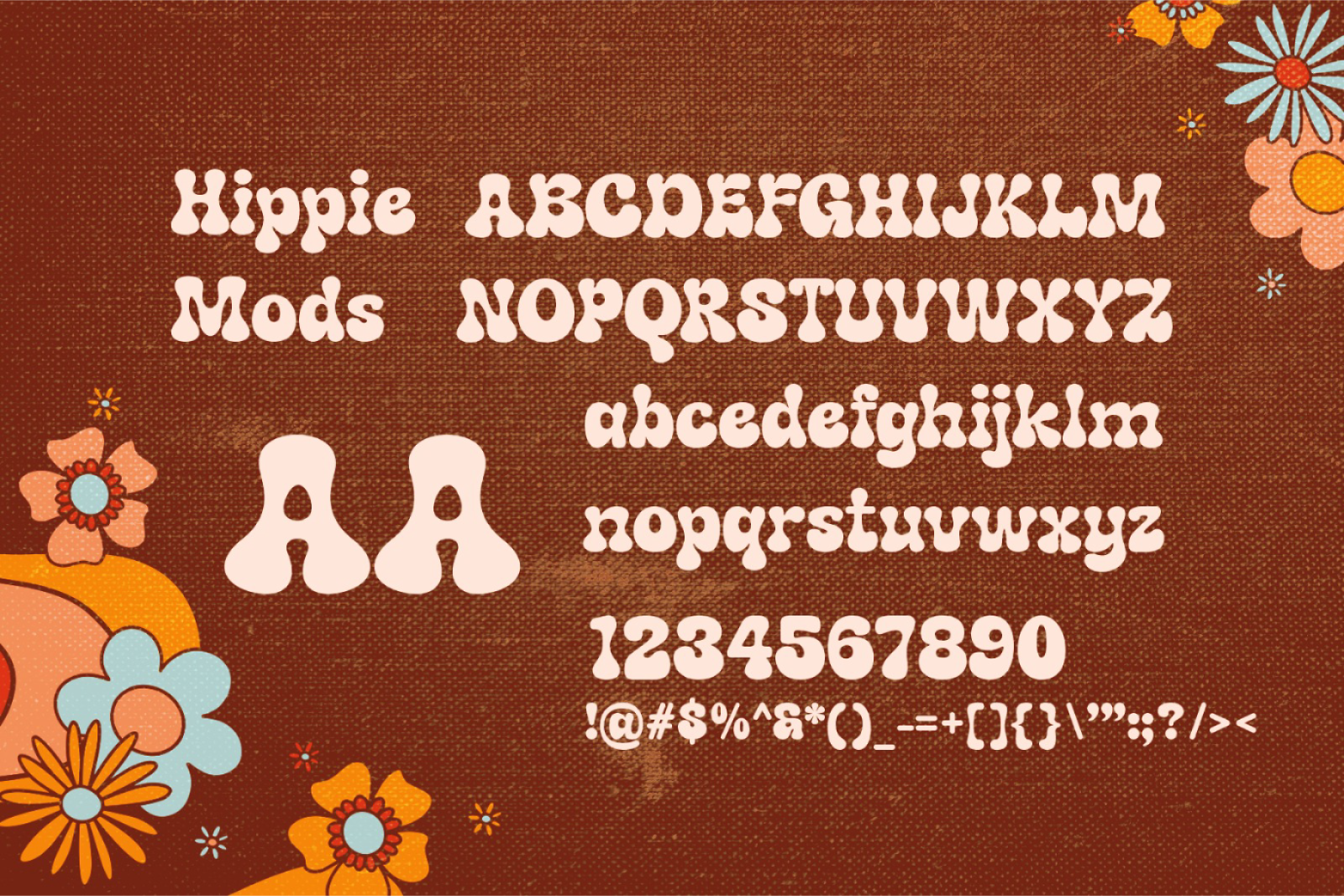 Hippie Mods | Groovy Font — image 12