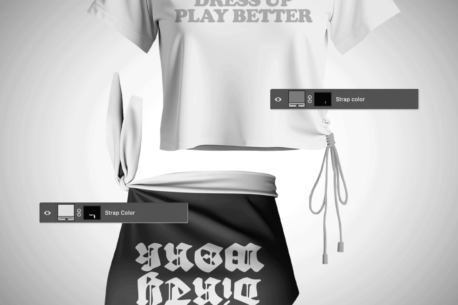 Y2K Women Apparel Mockup