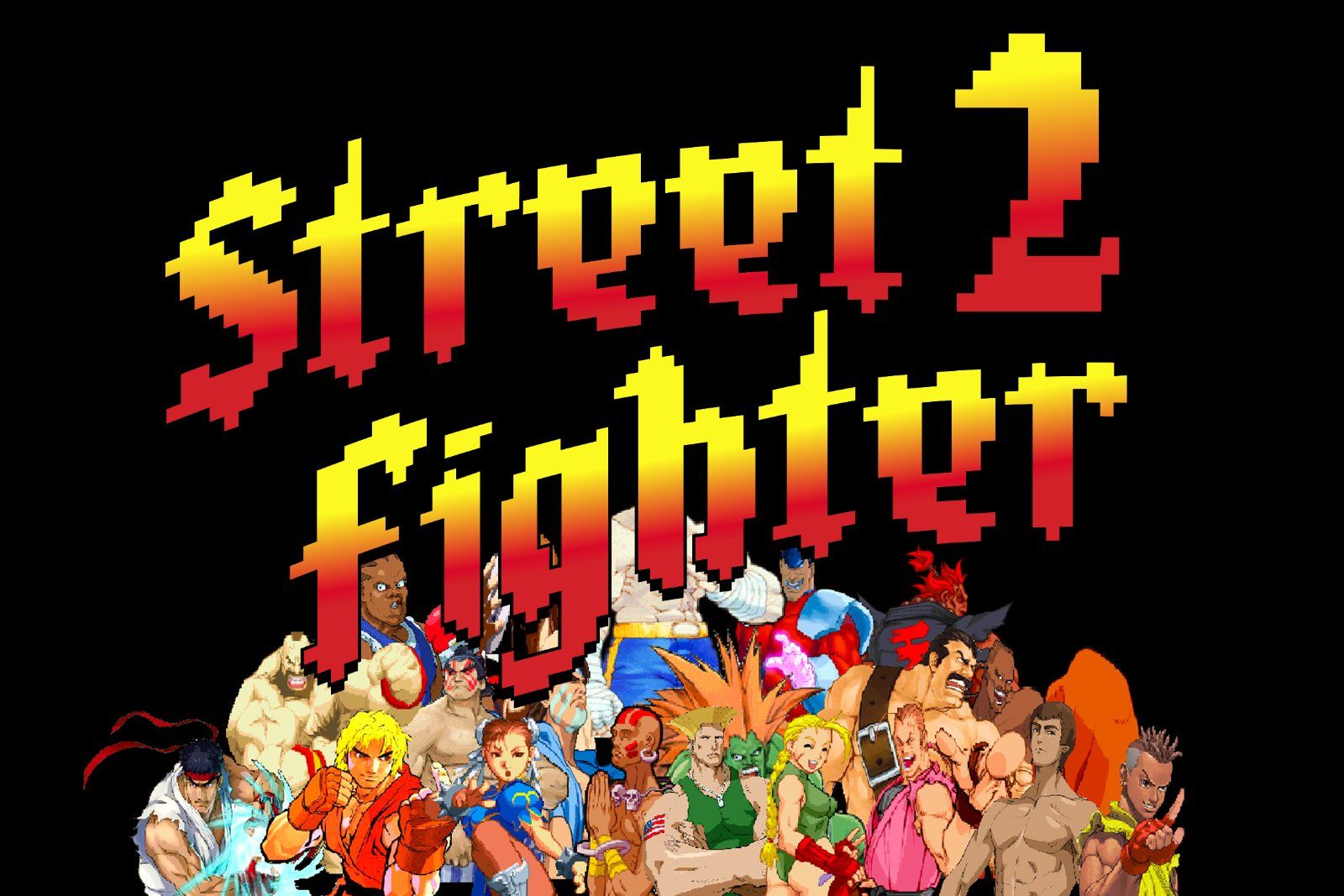 Blackbit Retro Game Pixelated Font — image 11