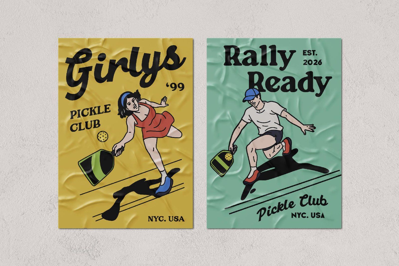 Retro Pickleball Graphic — image 11