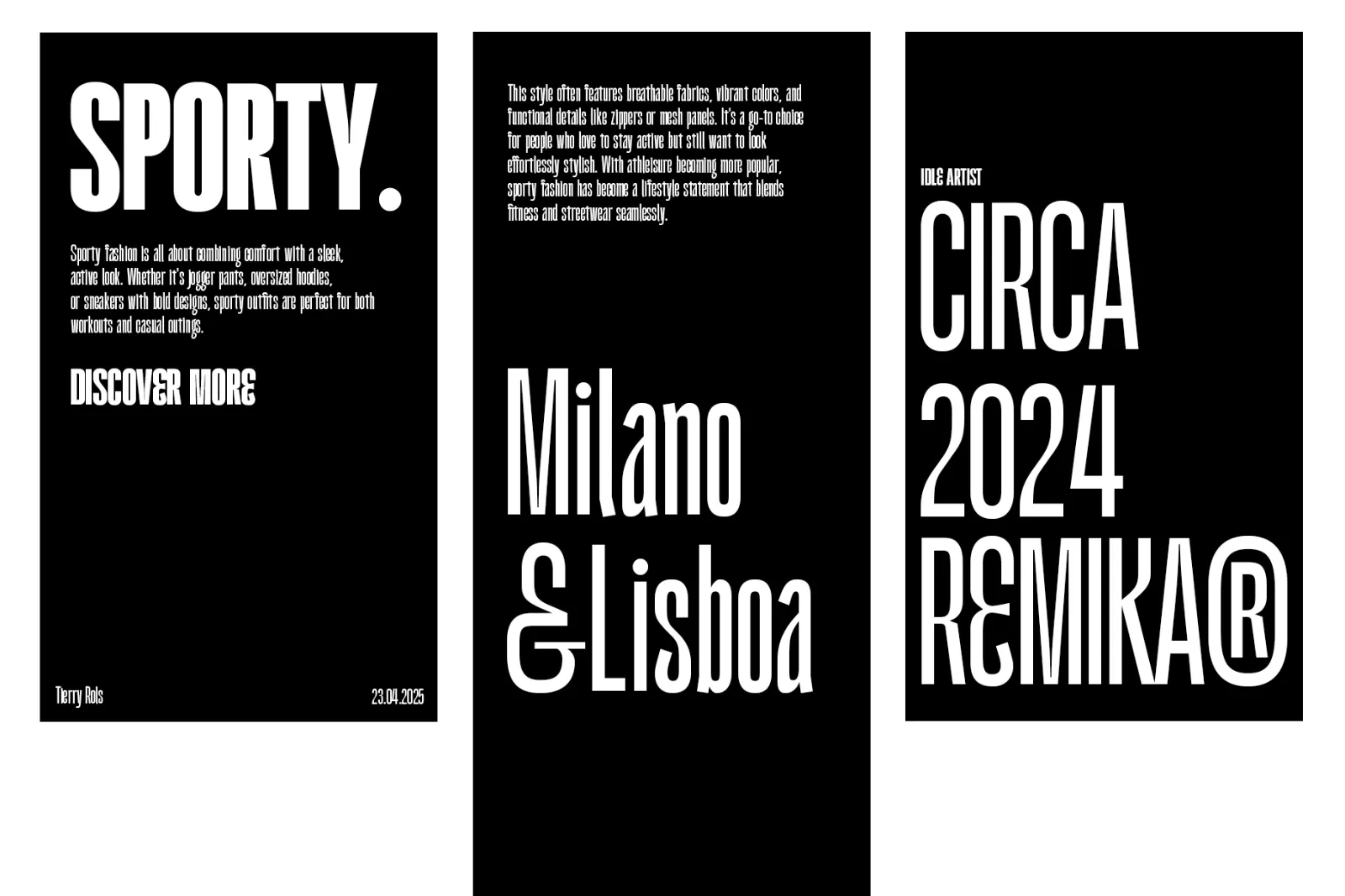 Kimotto Condensed | Condensed Sans Serif — image 11