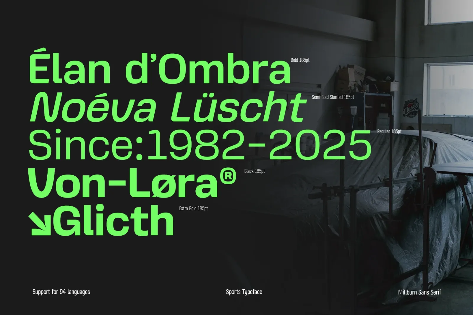 JT Millburn | Sport Racing Font — image 11