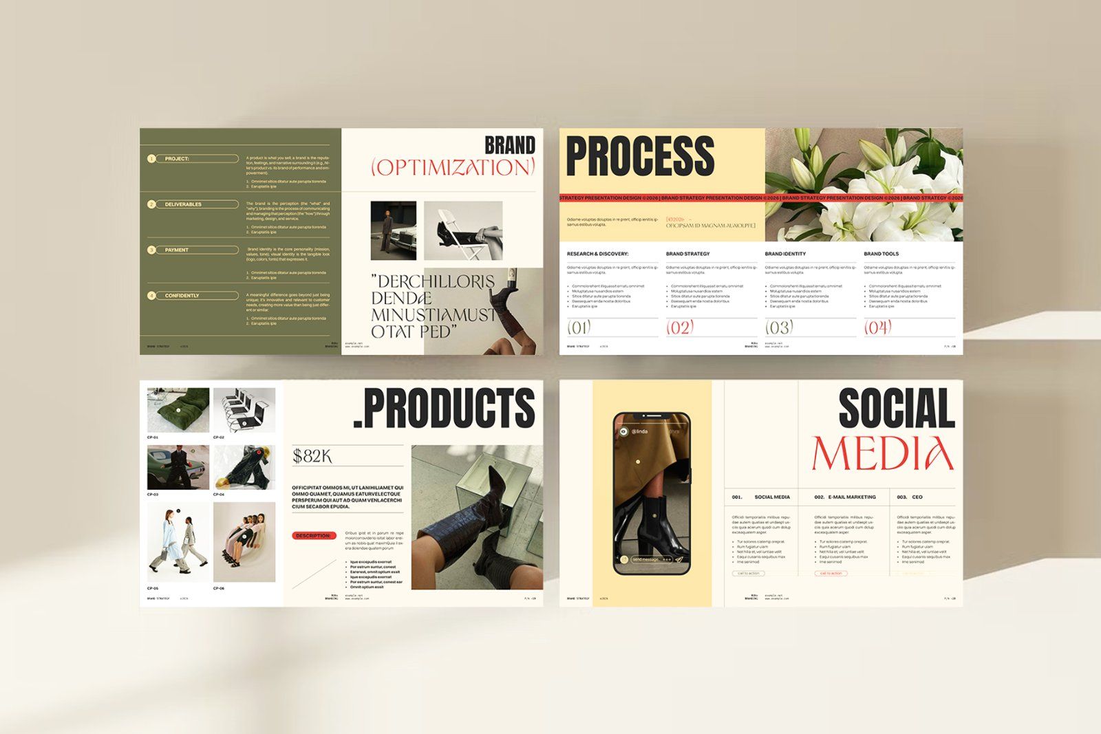 Brand Strategy Presentation Template