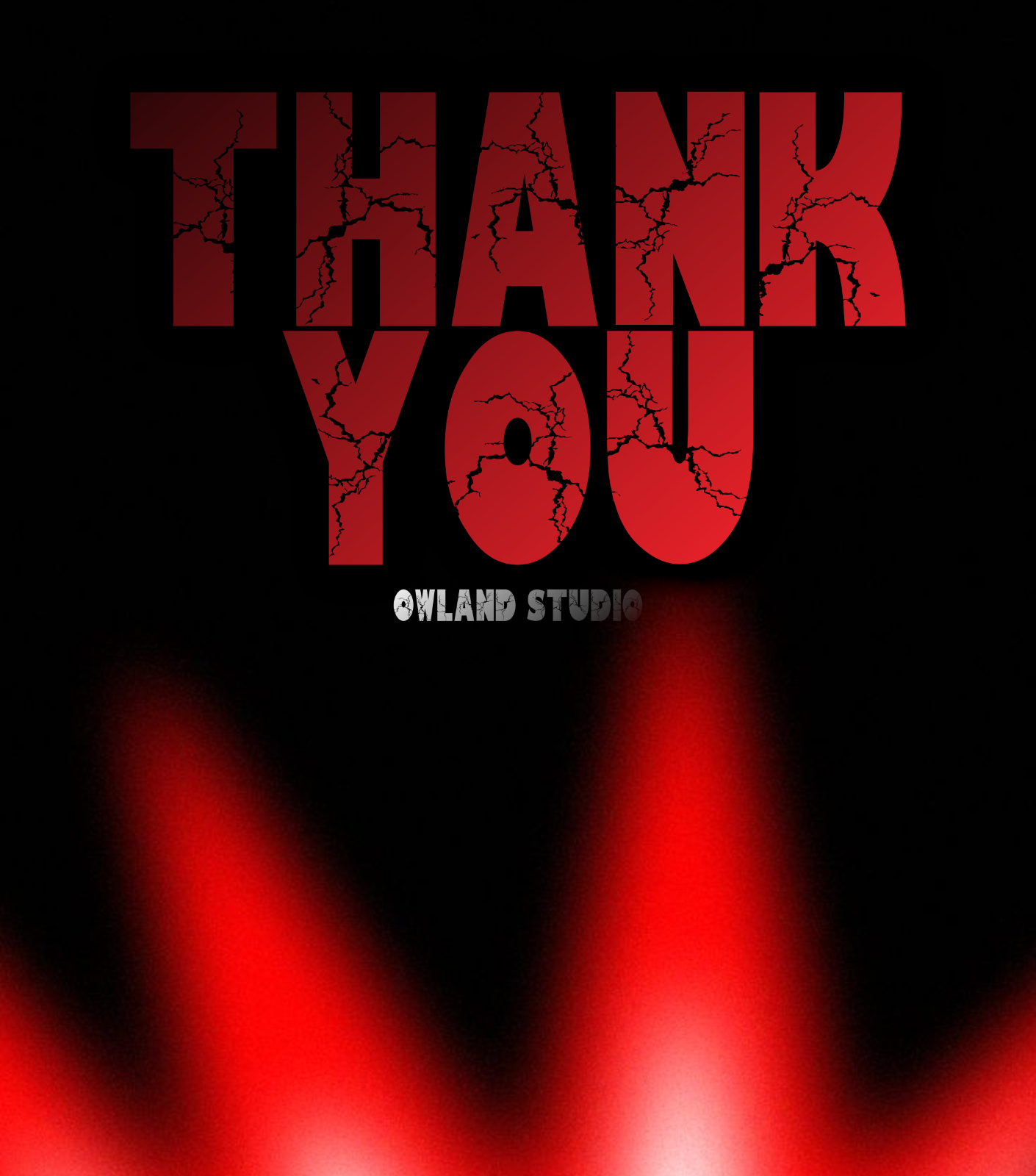 BIG RED LIGHTNING - DESTROY, ERODED, & HOROR FONT