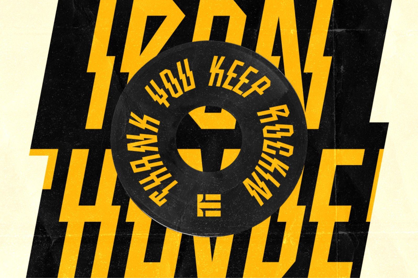 Iron Thunder - Font