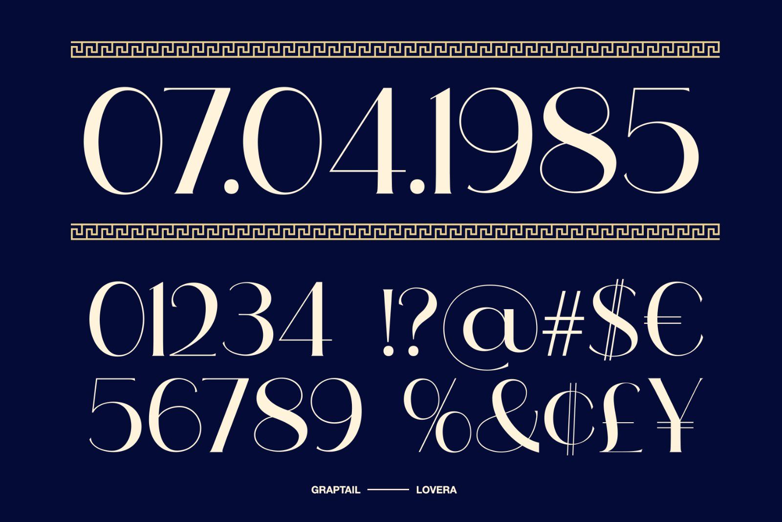 Lovera - Art Deco Typeface — image 11