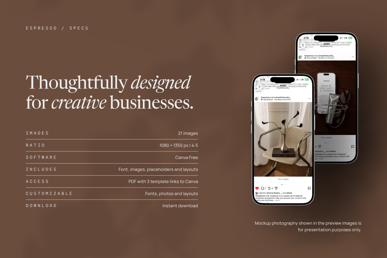 ESPRESSO Mockup-Style Canva Kit — image 11