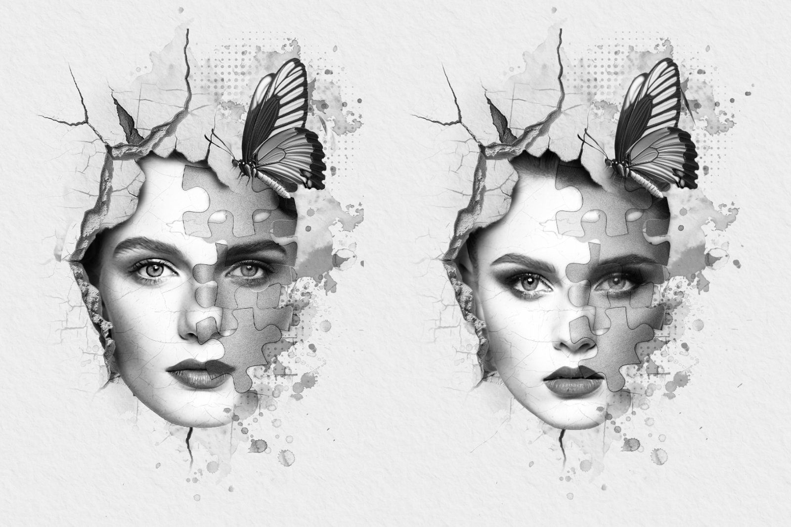 Manipulation Photo Art Template